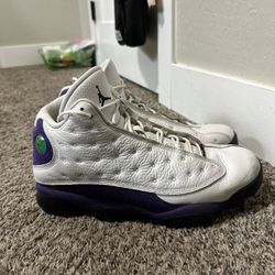 Jordan 13 White Court Purple 