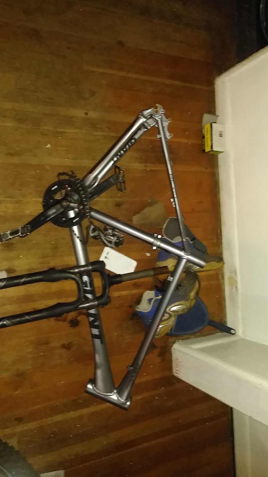 Giant bike frame