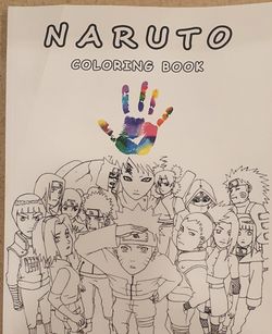 Naruto Uzumaki Coloring Book