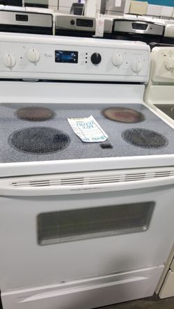 Whirlpool glass top electric Stove 30inches