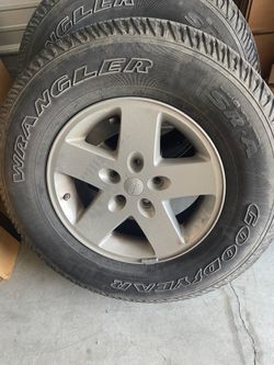 Jeep Wrangler - 4 tires and rims
