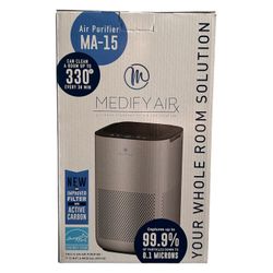 Medify Air MA-15 Air Purifier with True HEPA H13 Filter, 330 sq. ft. Coverage