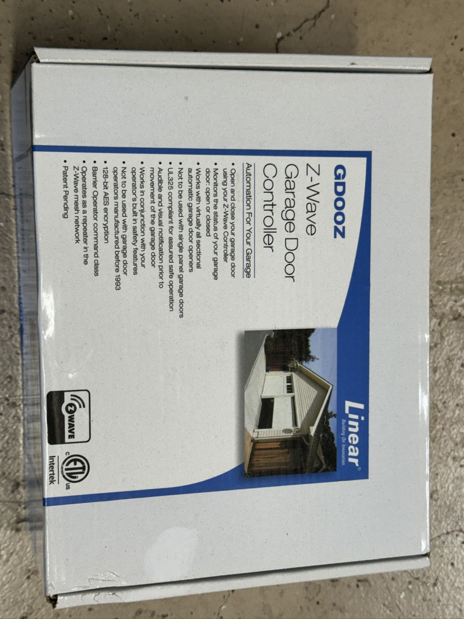 Z-Wave Smart Garage Door Controller