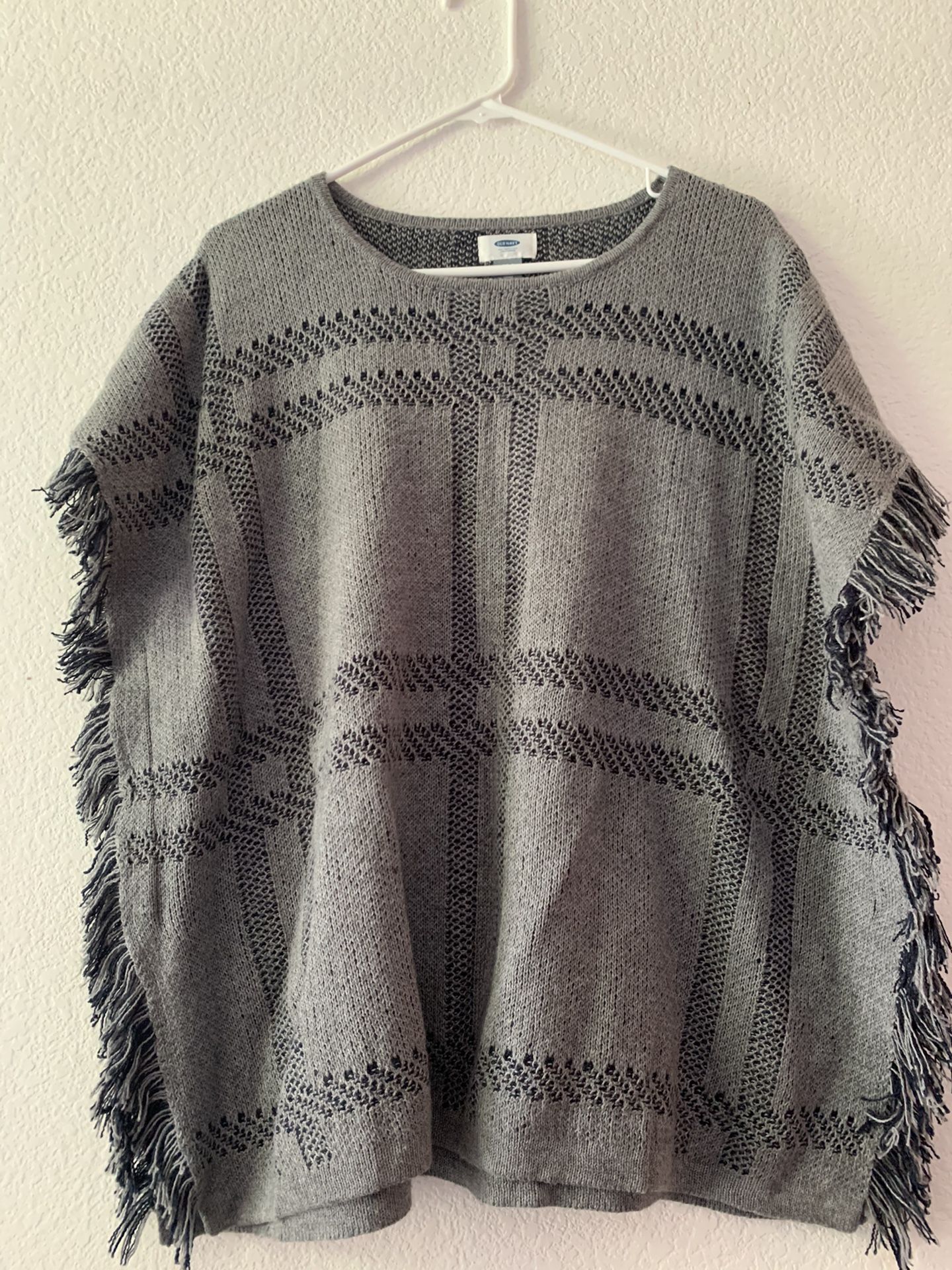 Poncho top from Old Navy