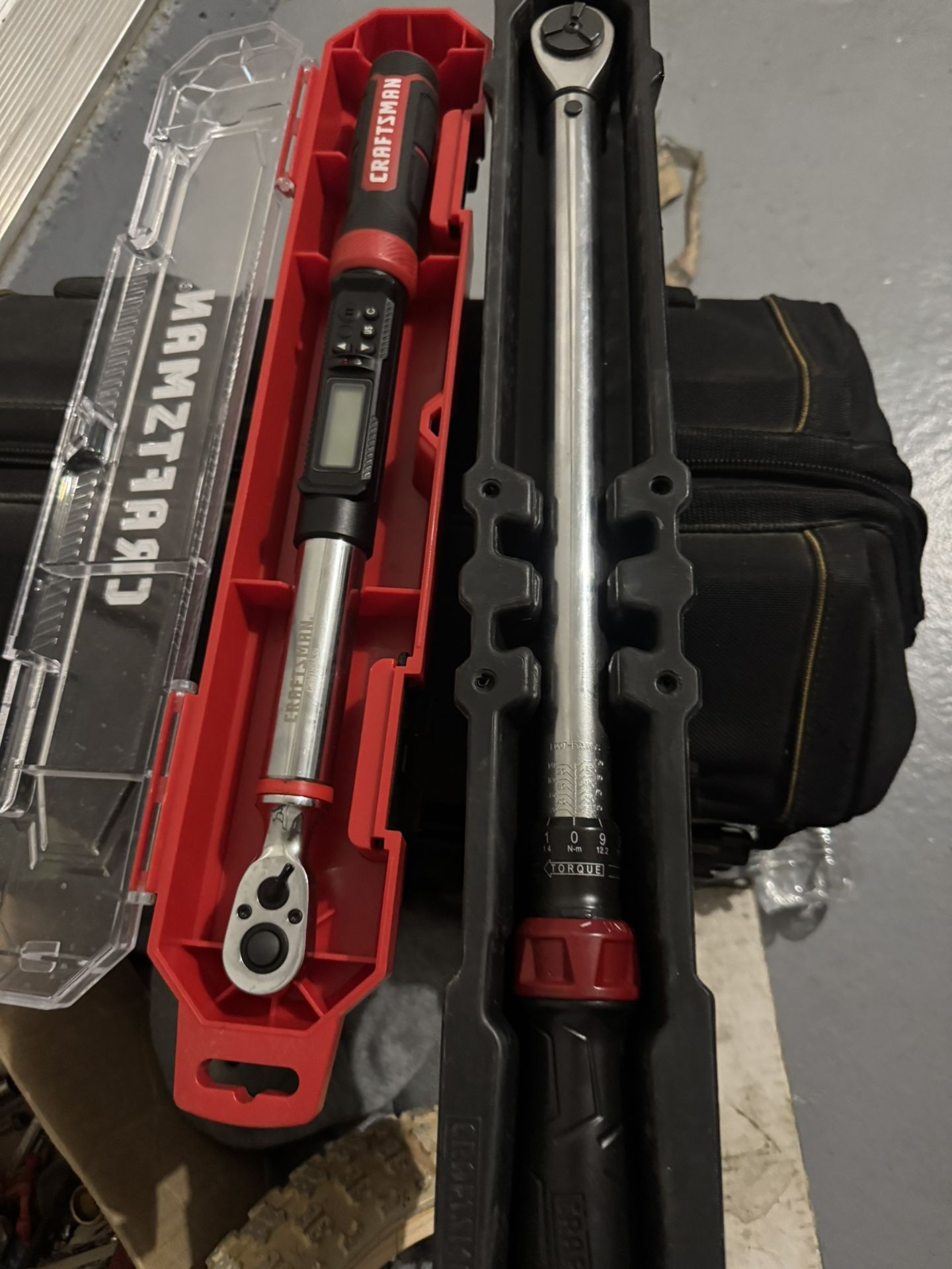 Craftsman Torque Wrenches. 1/2" ,3/8" Digital