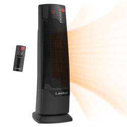 Oscillating Ceramic Tower Electric Space Heater with Remote