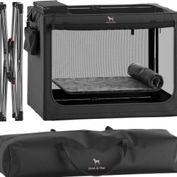 Noah and Paw Collapsible Dog Crate  XXL 42x31x31 