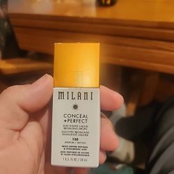 Milani Conceal + Perfect, 120 Medium, Sun Kissed Liquid Bronzing Drops, Sealed