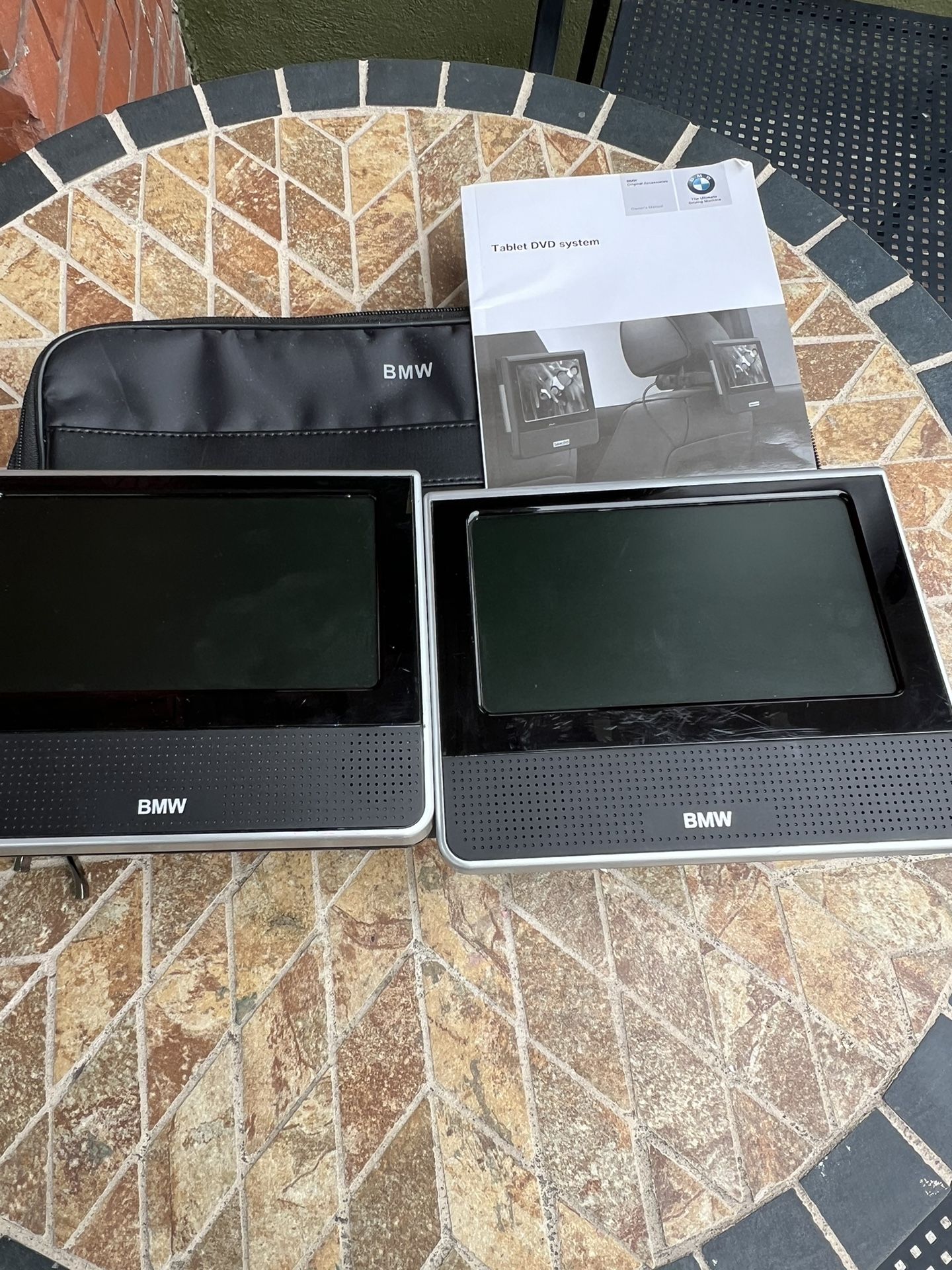 BMW TABLET DVD SYSTEM USED Fits any Car Or Truck
