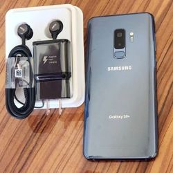 Samsung Galaxy S9 Plus 64gb  Unlocked, FREE Smartwach/ Headphones. Pay $1 Today Rest in payments. NO CREDIT NEEDED FINANCING