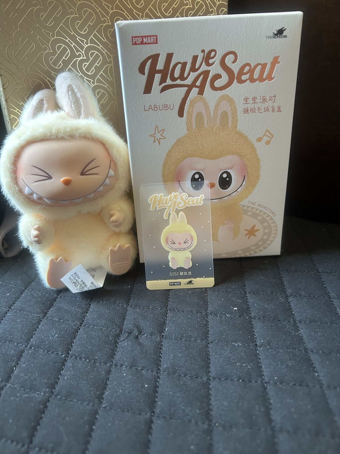 THE MONSTERS - Have a Seat Vinyl Plush Blind Box LABUBU