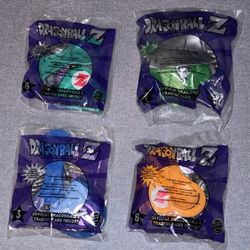 2000 Dragon Ball Z Burger King NEW Collection - Lot Of 4 Toys