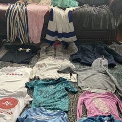 Girls Clothing Lot Dresses Shirts Layering Pieces Wardrobe Bundle Size 8 To 12