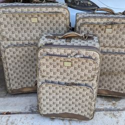 louis vuitton luggage 3 pieces set