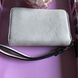 Simply noelle wallet with Zipper Color Cream