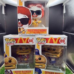 Mc Donald’s Funko Pops