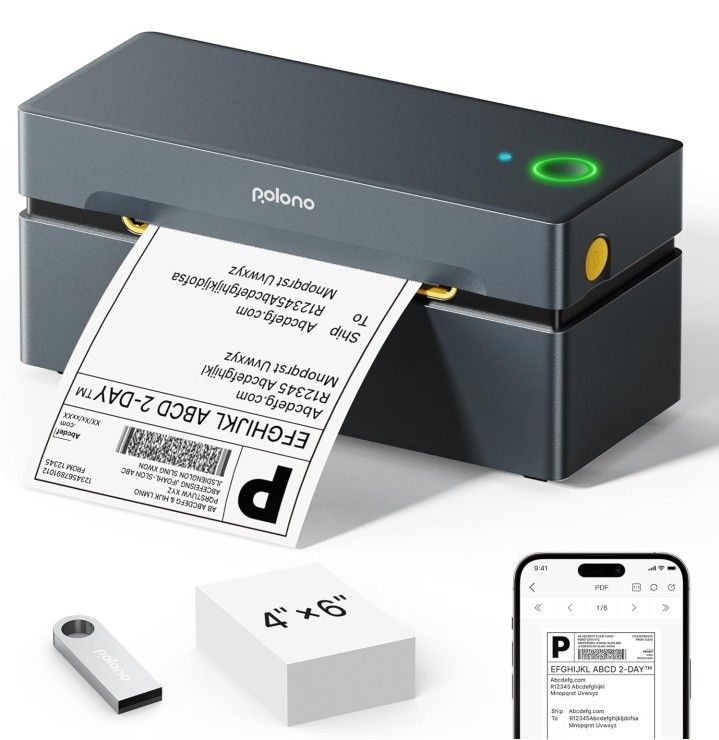 Wireless 4x6 Shipping Label Printer