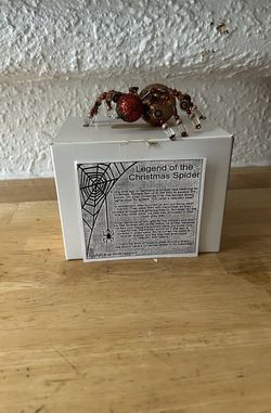 Used Spider Ornament For Christmas