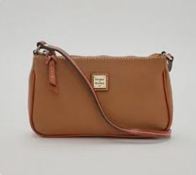Dooney & Bourke Tan Leather Crossbody Bag