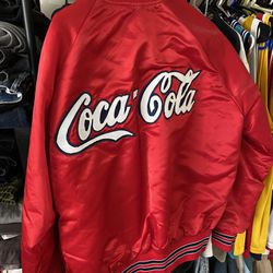 Vintage Coca Cola Satin Jacket