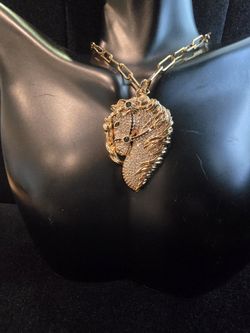 21k Gold Plated Necklace 