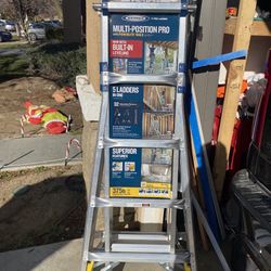 22FT Werner multi Position Ladder