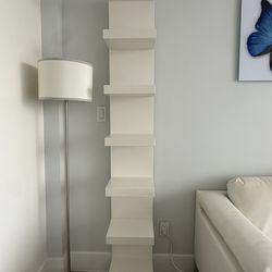 2 matching Ikea wall shelf units