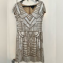Sequin Dress-Adrianna Papell-Original Price $250.00
