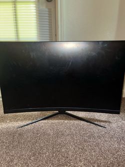 Cruved msi gaming monitor