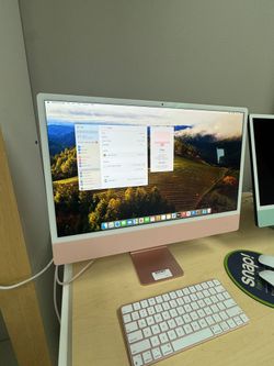iMac 24 8GB RAM 256GB SSD