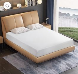 Mattress fumm 8 Inches Medium Firm Feel Full Memory Foam Mattress, Cooling Gel Infusion CertiPUR-US Certified / Comfy Support Mattress in a Box, White