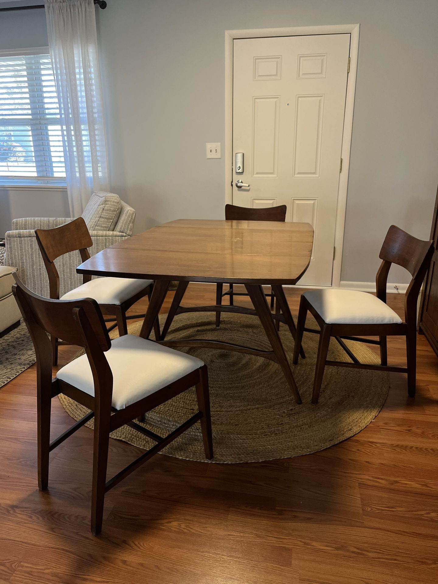 Midcentury Dining Table & Chairs