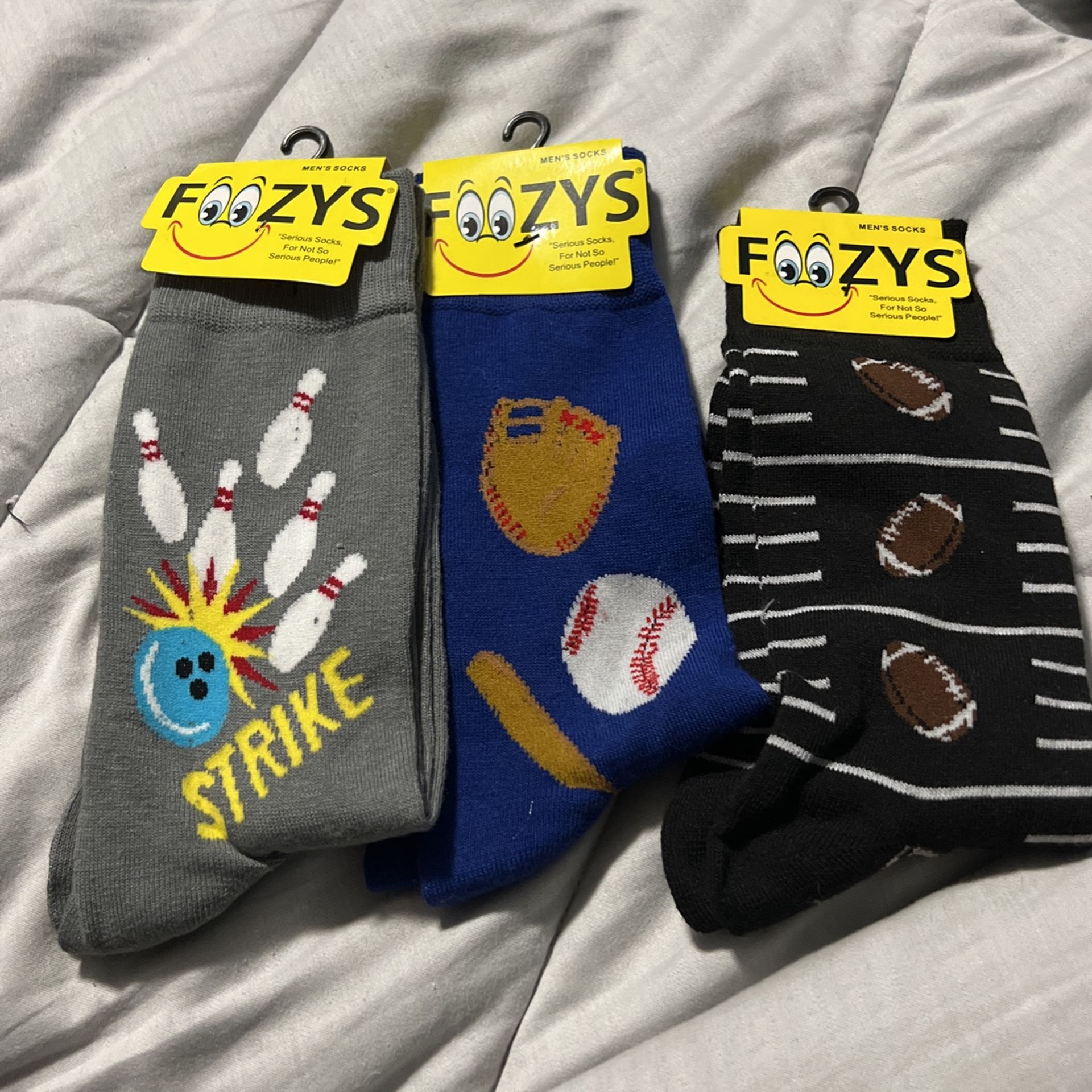 Foozys Socks Fits Shoe Size 6-12