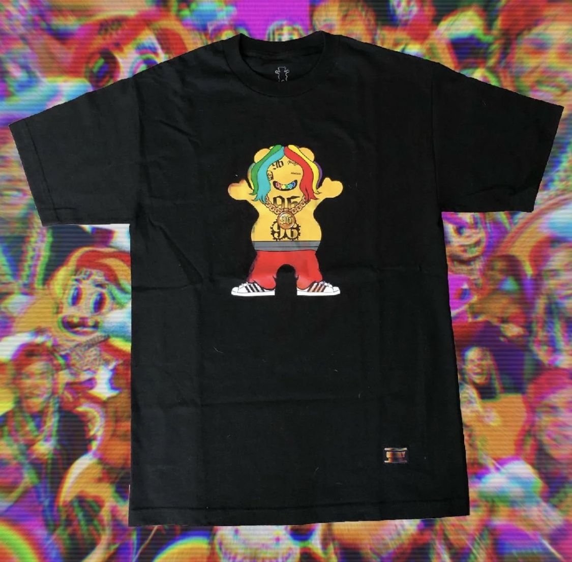 Tekashi 6ix9ine sixnine grizzly collab shirt