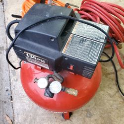 Air hoses and air compressor kit.