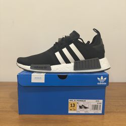 Adidas  NMD R1 Primeblue - Black/White/Grey (GZ9258) - Size 13 **Brand New**