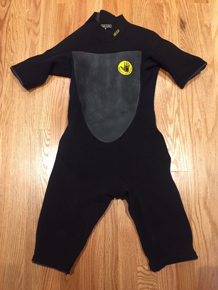 Body Glove Juniors Size 14 Wet Suit Short Sleeve Shorts Black Water Sports