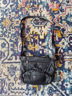 Black Leather Bag