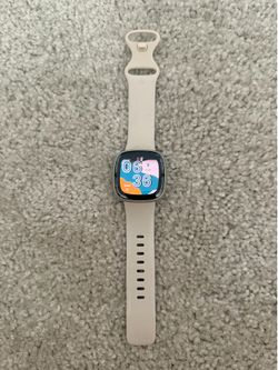 Fitbit sense 2 smartwatch with white band