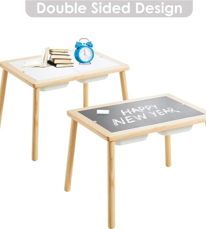 NEW Play Sand Indoor Sensory Table, with 3 Storage Bin for Kids