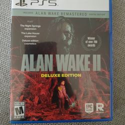 Alan Wake 2 Deluxe Edition (PS5)
