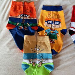Rugrats And Hey Arnold Socks