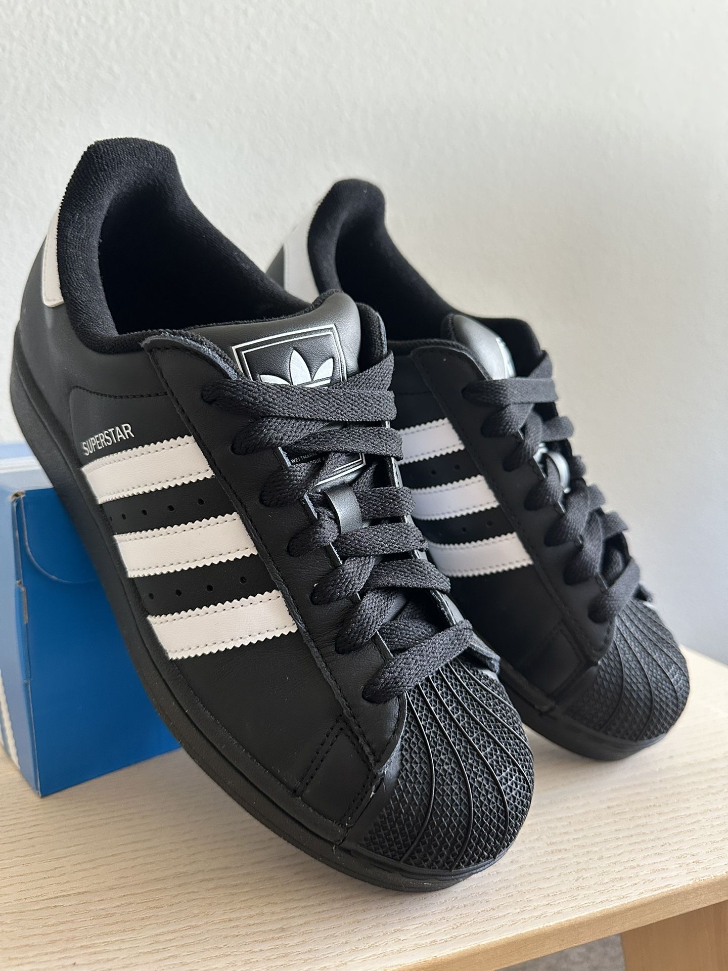 adidas Superstar 80s \'NYC\' Mens Size 13 Shoes Black New York City Edition 2015‎ adidas Superstar 80s  main image 2