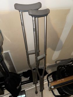 Guardian Adjustable Aluminum Crutches – $10 OBO