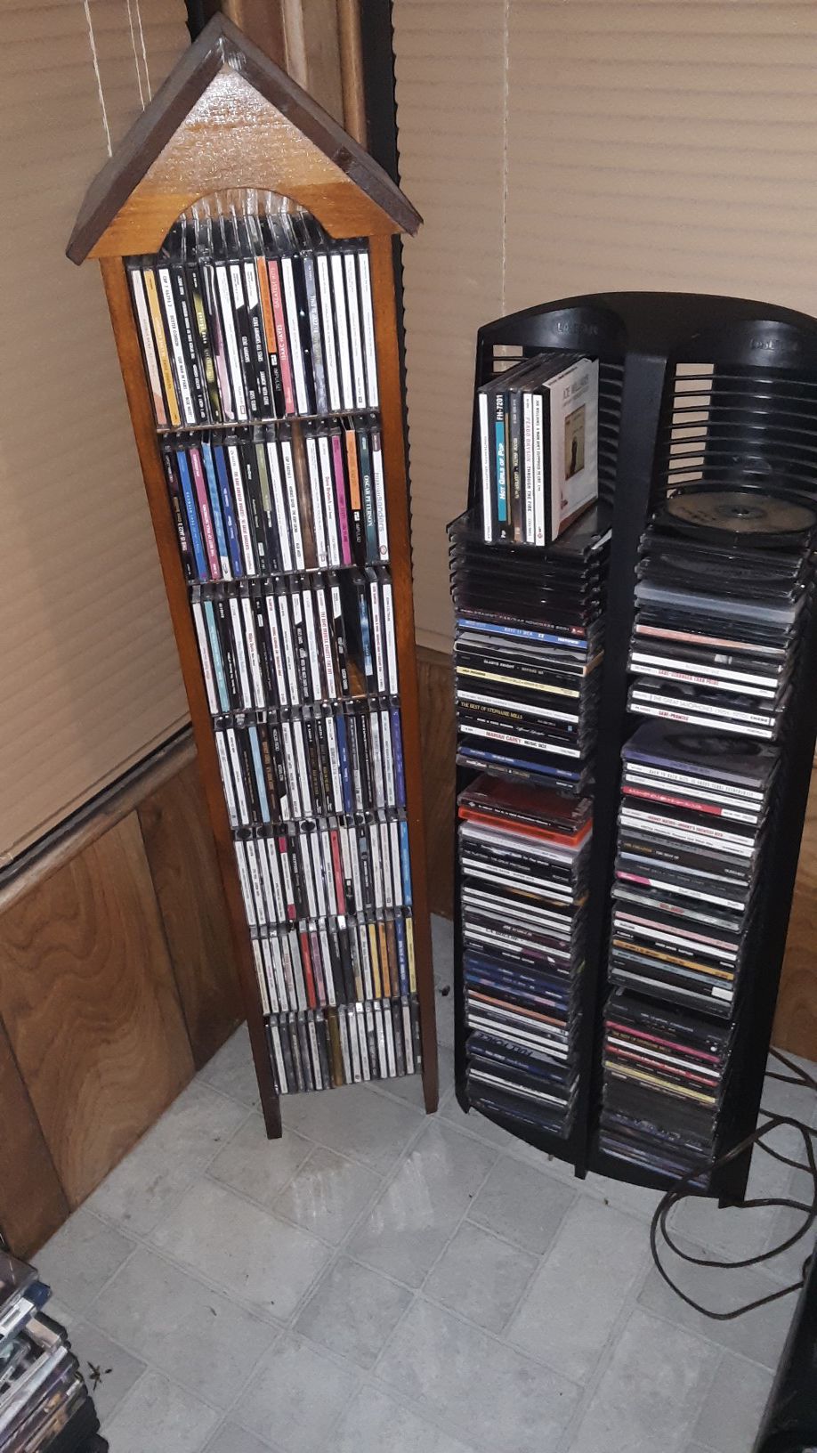 CD AND STANDS over 200 various Jazz, R&B, Soul, Gospel and many others