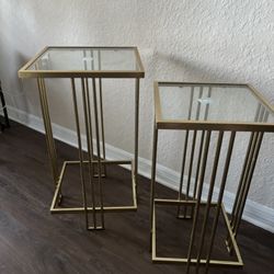 Dos Mesas Para Decoración De Sala 