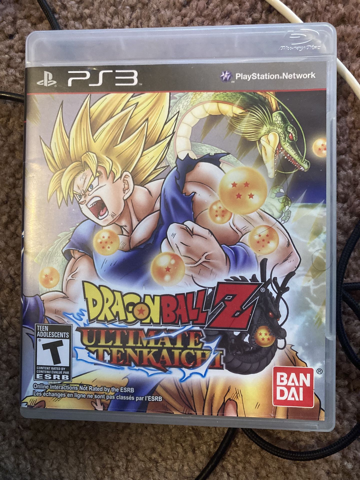 Dragon Ball Z Ultimate Tenkaichi PS3 Like New