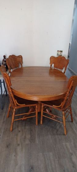 Table and chairs