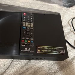 4K Ultra HD Blu Ray Disc Player 