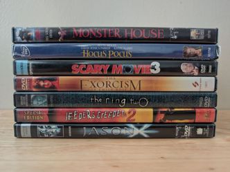 Horror/Kids Horror DVD's